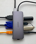 Обзор крутого USB-С-хаба 10-в-1 от UGREEN. Подключаем к MacBook и ноутбукам флешки, принтеры, мониторы, кабельный интернет
