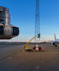 Камера для эффективного видеоконтроля за территориями аэропортов, морских портов и автотрасс